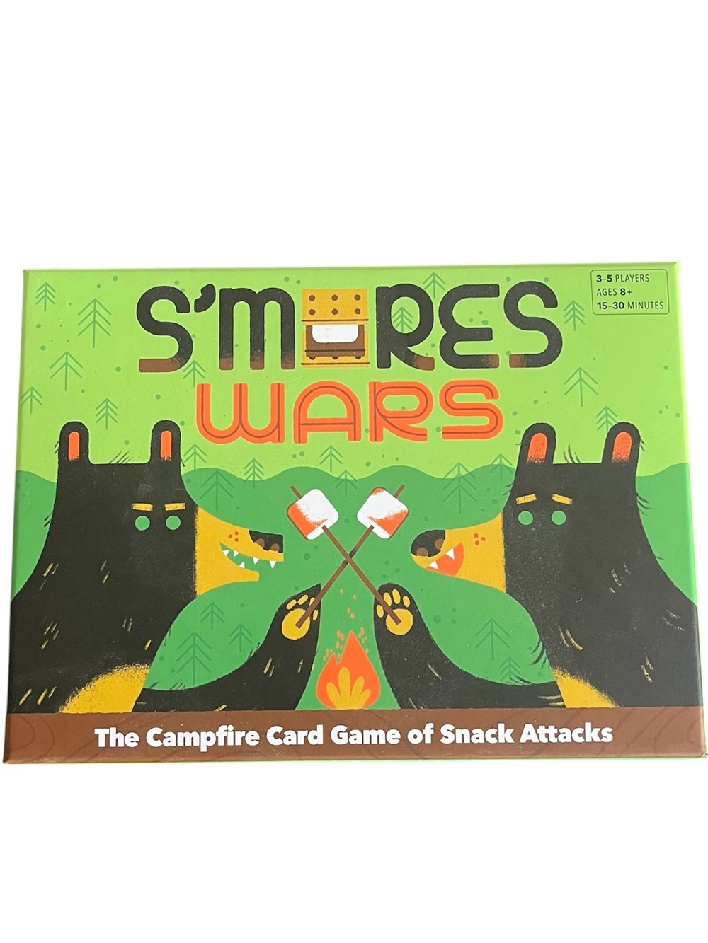 Chronicle Books S'mores Wars Card Game Campfire Snack Attacks